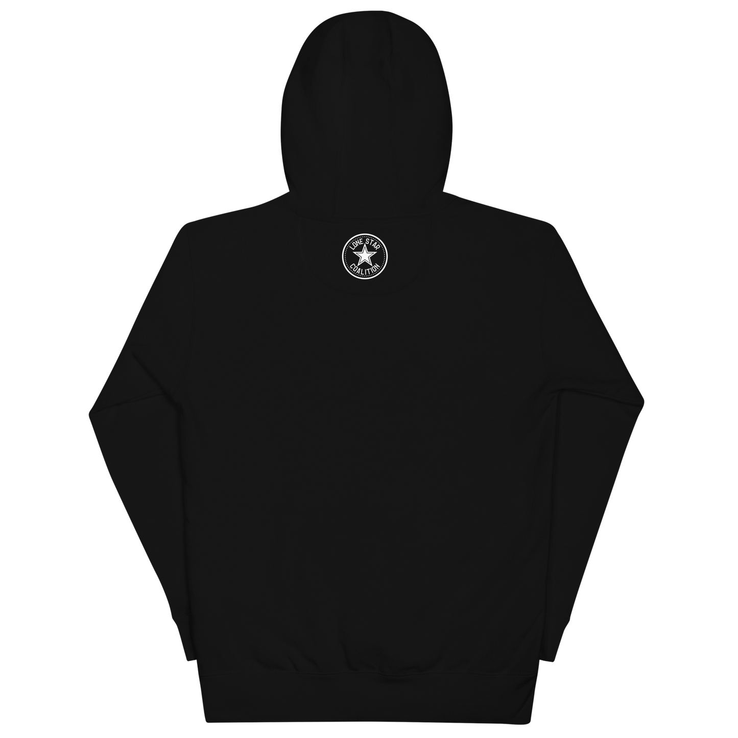 Fort Worth 817 BLK font WHT outline Unisex Hoodie