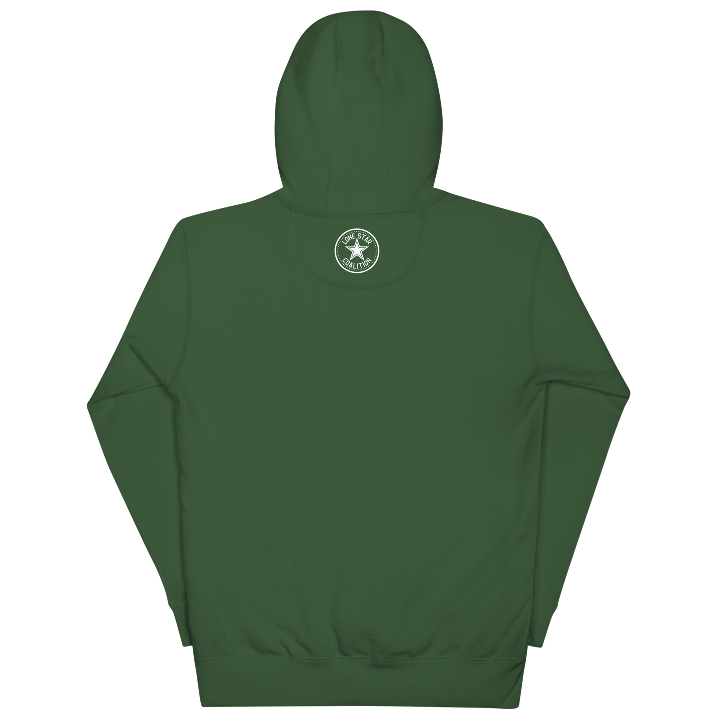 Fort Worth 817 BLK font WHT outline Unisex Hoodie