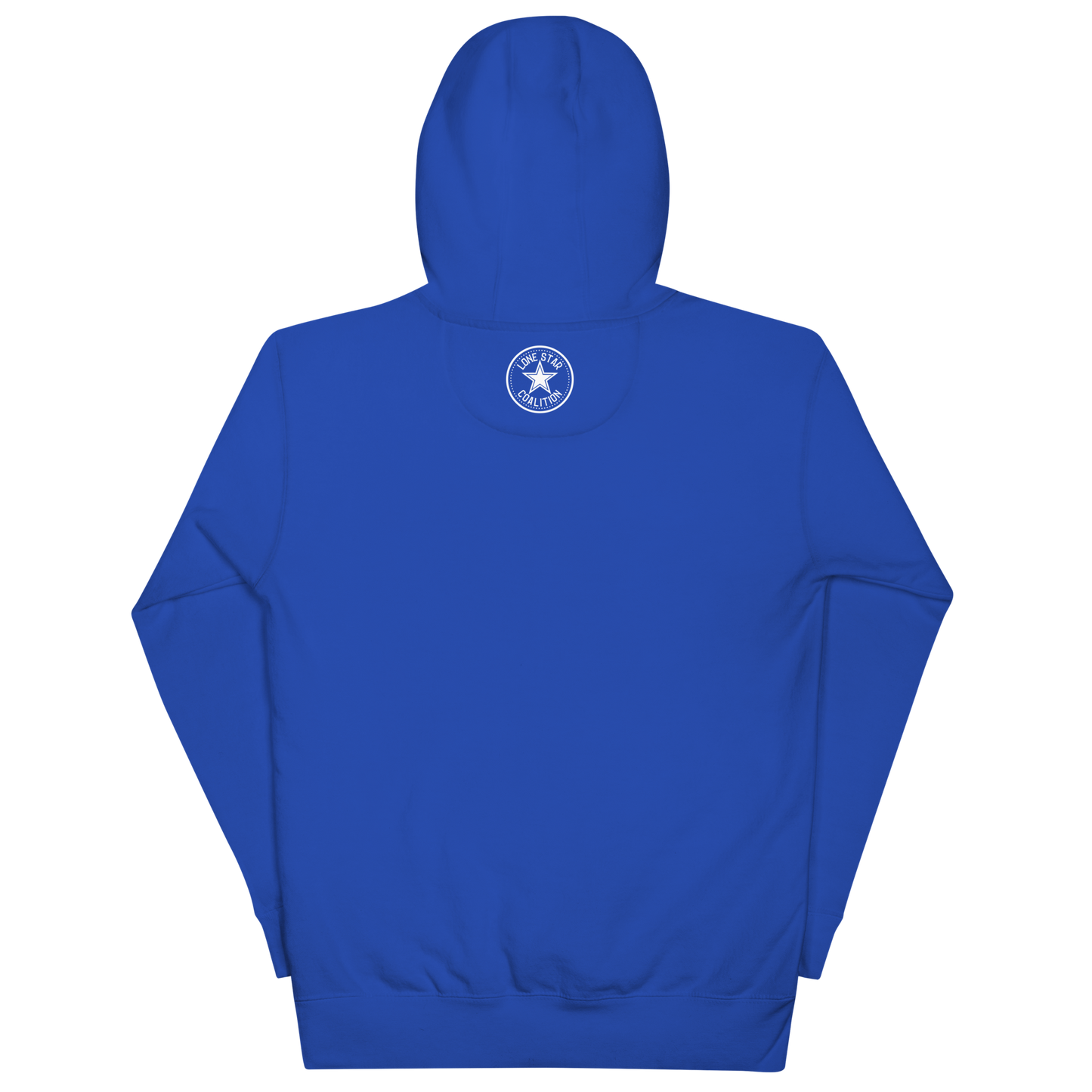 Fort Worth 817 BLK font WHT outline Unisex Hoodie