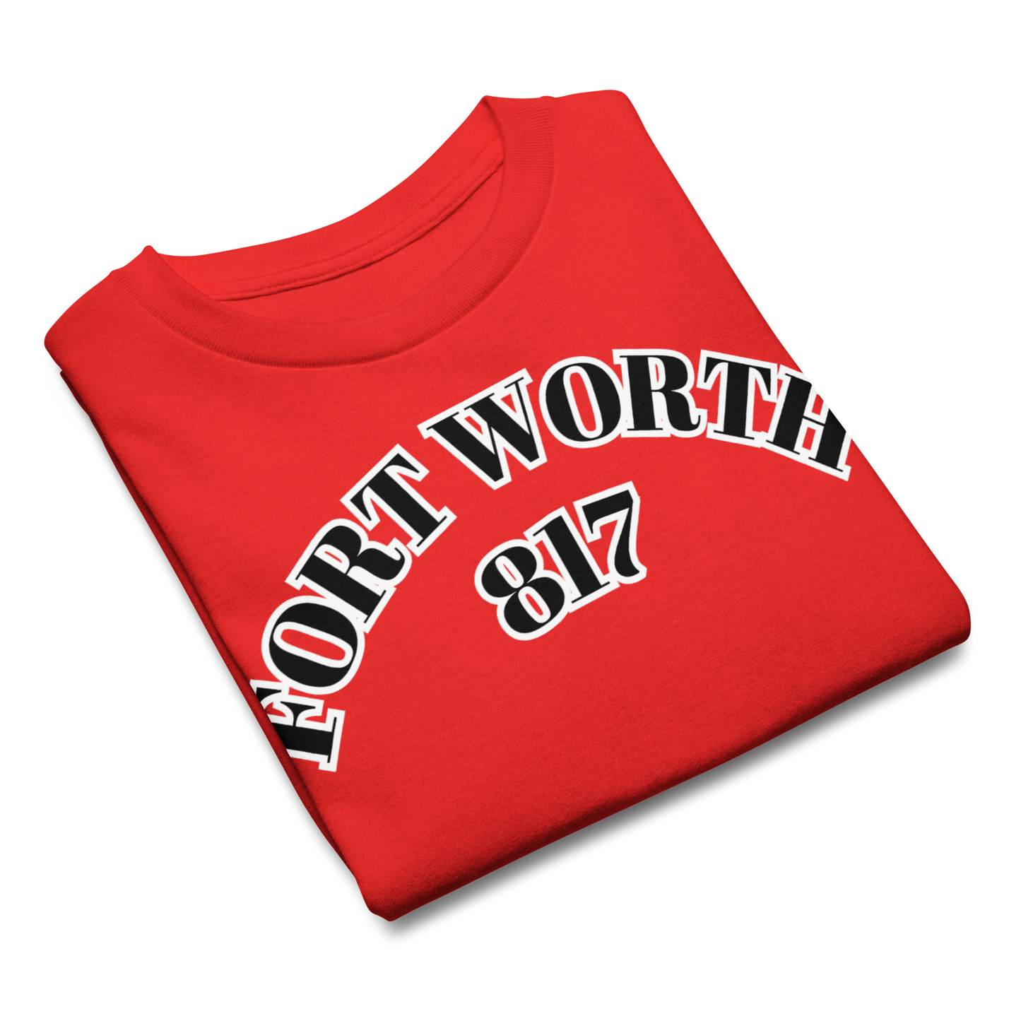 Fort Worth 817 Youth classic tee